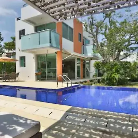 Nok Luxury 4br Pool In Manzanillo Villa *