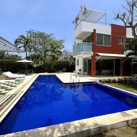 Nok Luxury 4br Pool In Manzanillo Villa *